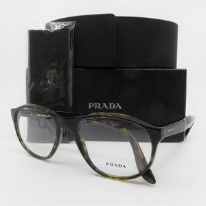 Prada Journal Havana Rx. Glasses VPR 12S HAQ-1O1